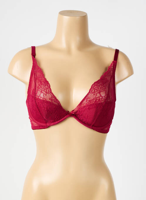 Soutien-gorge légère et transparente haut soutien-gorge emboitant violet LINGERIE STORY femme