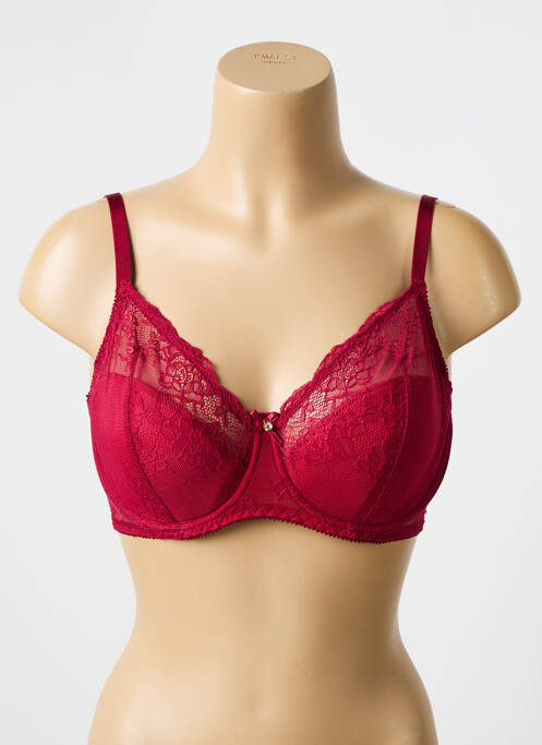 Soutien-gorge légère et transparente haut soutien-gorge emboitant violet LINGERIE STORY femme