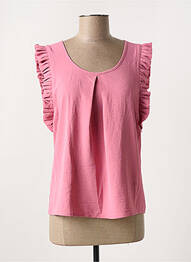 Blouse manches courtes manches courtes rose MOLLY BRACKEN femme