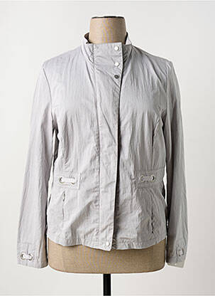 Coupe-vent manches longues sans capuche gris EL INTERNATIONALE femme