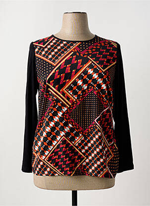 T-shirt manches longues manches longues noir TELMAIL femme