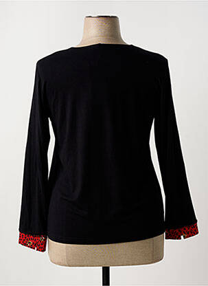 T-shirt manches longues manches longues noir TELMAIL femme