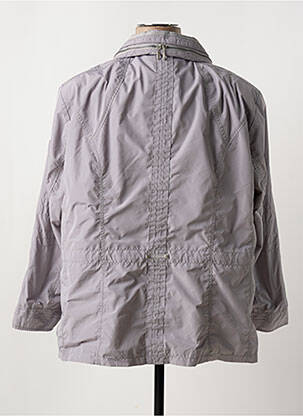 Coupe-vent manches longues sans capuche gris BARBARA LEBEK femme