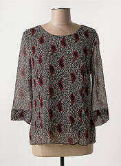 Blouse noir GEVANA pour femme seconde vue