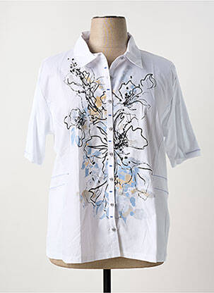 Chemisier blanc GRIFFON pour femme