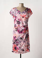 Robe mi-longue rose VERA MONT pour femme seconde vue