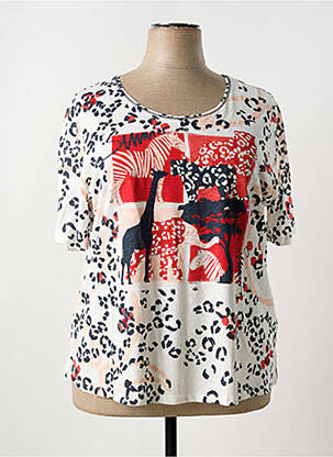 T-shirt blanc BARBARA LEBEK pour femme