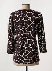 T-shirt marron BETTY BARCLAY pour femme seconde vue