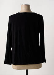 T-shirt noir TELMAIL pour femme seconde vue
