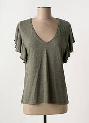 T-shirt vert MOLLY BRACKEN pour femme seconde vue