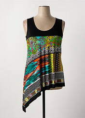 Tunique sans manche noir UN POINT C EST TOUT pour femme seconde vue