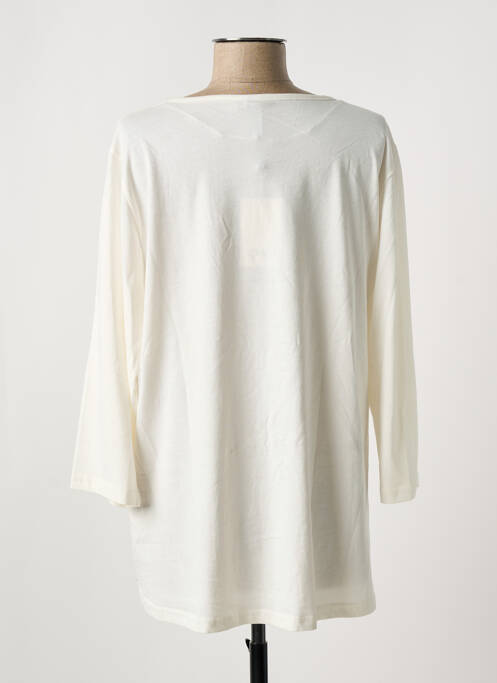 T-shirt manches 3/4 manches 3/4 beige CISO femme