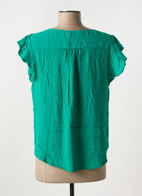 Blouse manches courtes manches courtes vert MOLLY BRACKEN femme