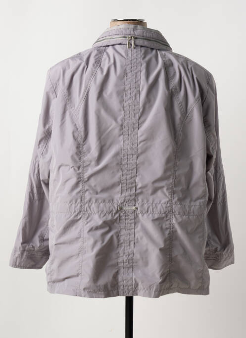 Coupe-vent manches longues sans capuche gris BARBARA LEBEK femme
