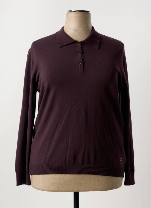 Pull rouge BARBARA LEBEK pour femme