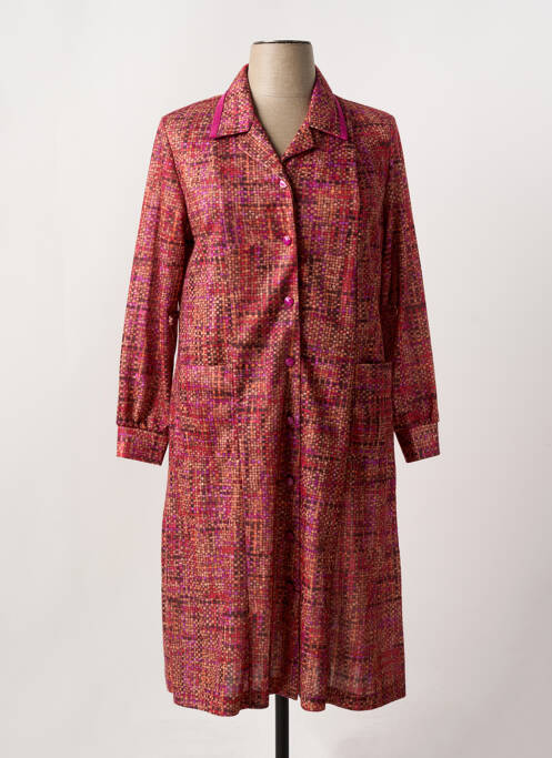 Robe mi-longue orange VALMODE pour femme