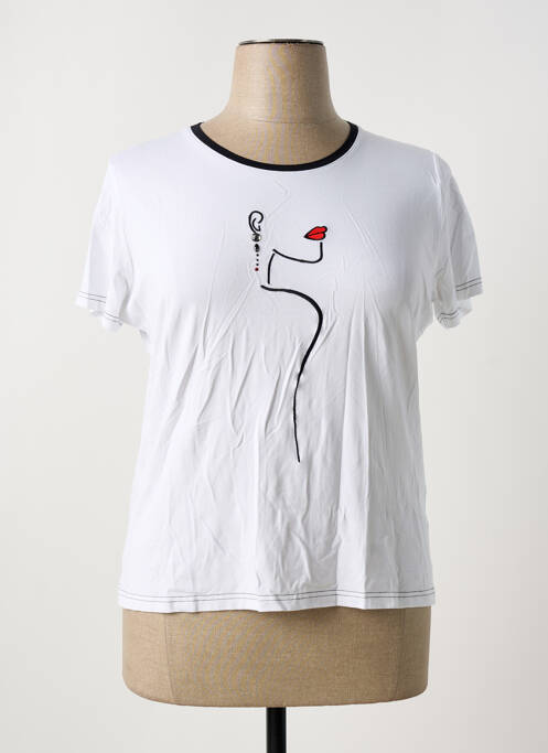 T-shirt blanc TELMAIL pour femme