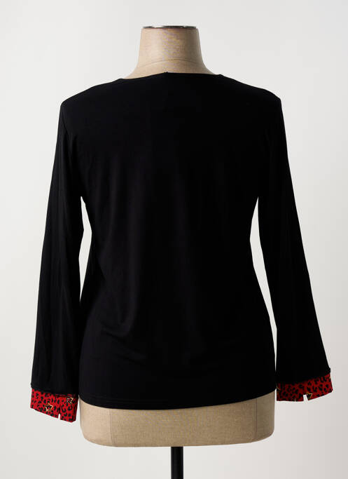 T-shirt noir TELMAIL femme