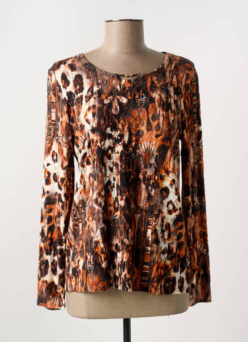 T-shirt orange GEVANA pour femme