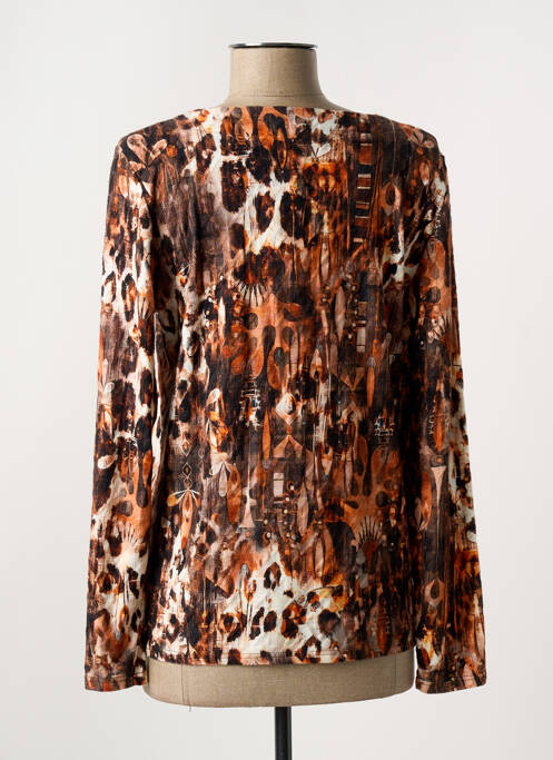 T-shirt orange GEVANA femme