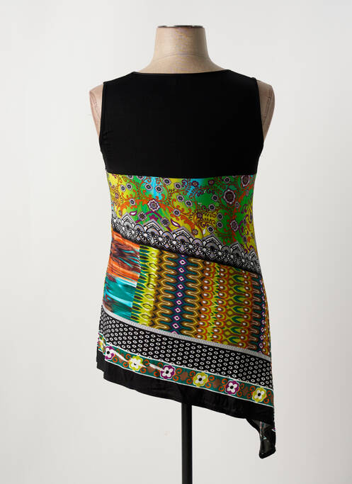 Tunique sans manche noir UN POINT C EST TOUT femme