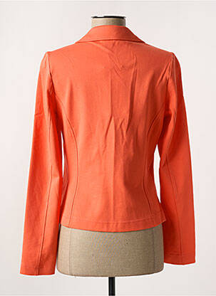 Blazer coupe cintrée orange SIGNE NATURE femme