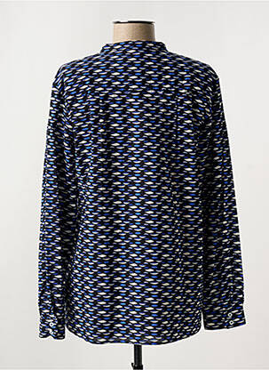 Chemisier col mao manches longues bleu GERRY WEBER femme