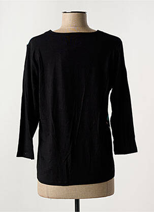 T-shirt manches 3/4 manches 3/4 noir GRIFFON femme