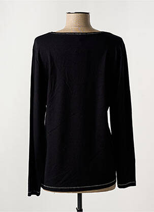 T-shirt manches longues manches longues noir HAJO femme