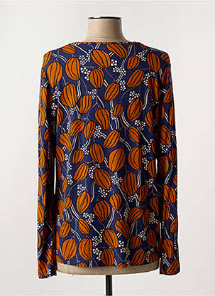 T-shirt manches longues manches longues bleu GRIFFON femme