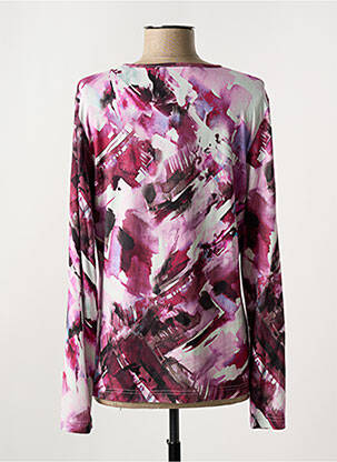 T-shirt manches longues manches longues violet GRIFFON femme