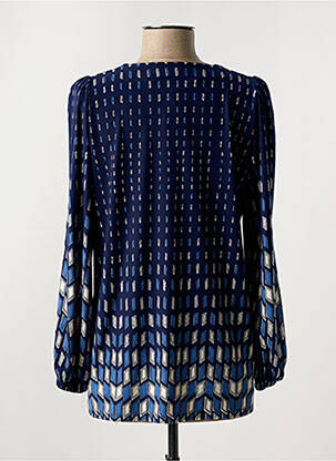 T-shirt manches longues manches longues bleu GEVANA femme