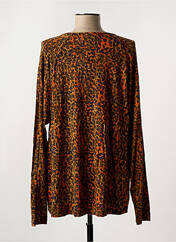 Blouse orange CISO pour femme seconde vue