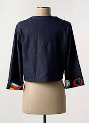Boléro bleu GRIFFON pour femme seconde vue