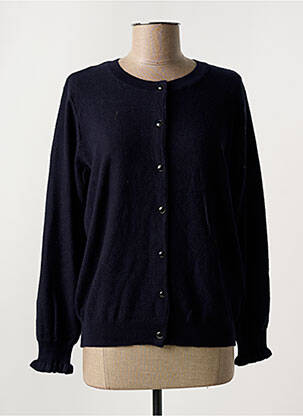 Gilet manches longues bleu SEASON pour femme