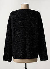 Gilet manches longues noir GRIFFON pour femme seconde vue