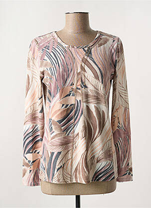 Pull beige GEVANA pour femme