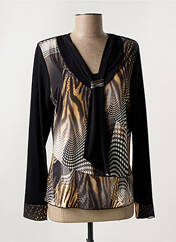 T-shirt noir GRIFFON pour femme seconde vue