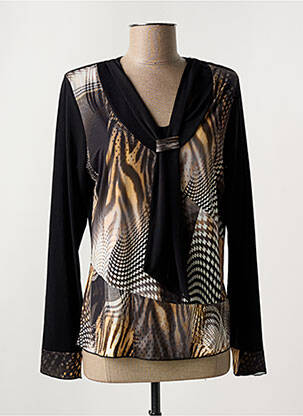 T-shirt noir GRIFFON pour femme