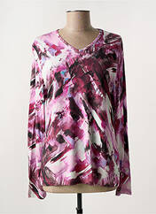 T-shirt violet GRIFFON pour femme seconde vue