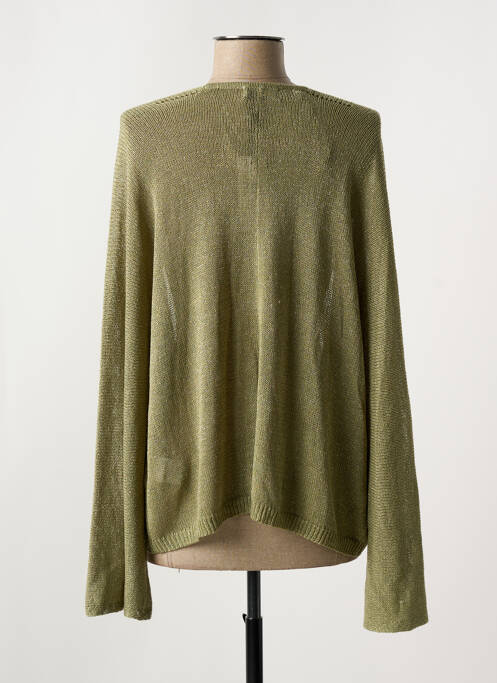 Gilet manches longues stretch vert MOLLY BRACKEN femme