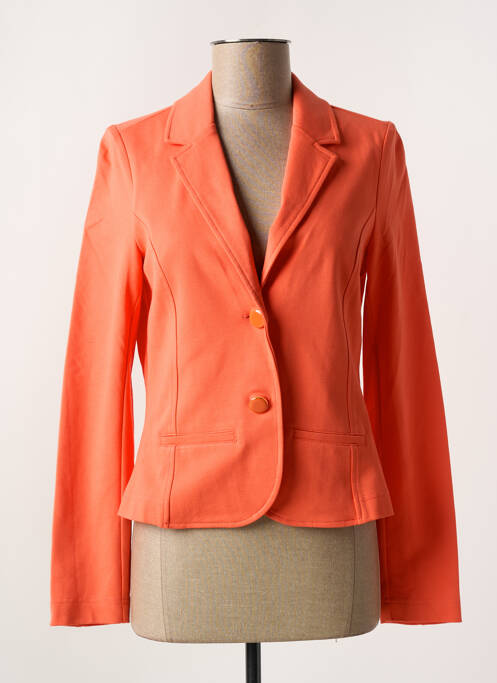 Blazer coupe cintrée orange SIGNE NATURE femme