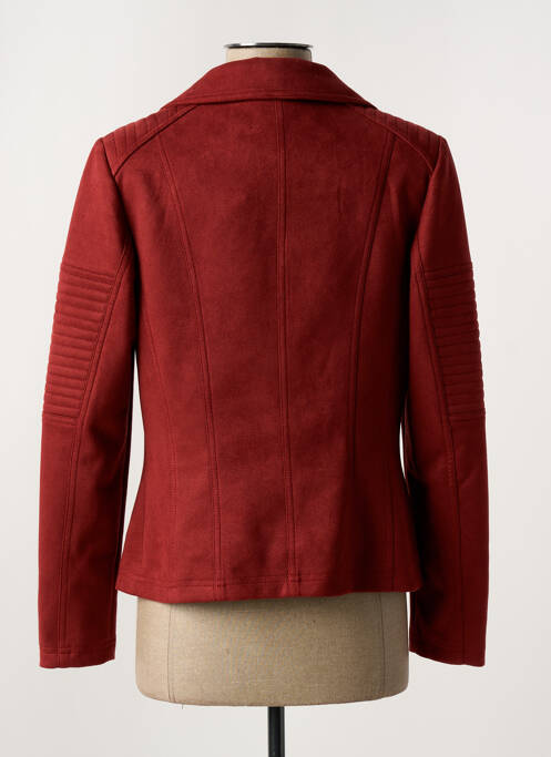 Veste casual epaulette orange BARBARA LEBEK femme