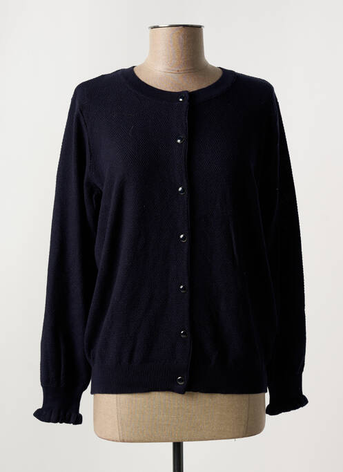 Gilet manches longues bleu SEASON pour femme