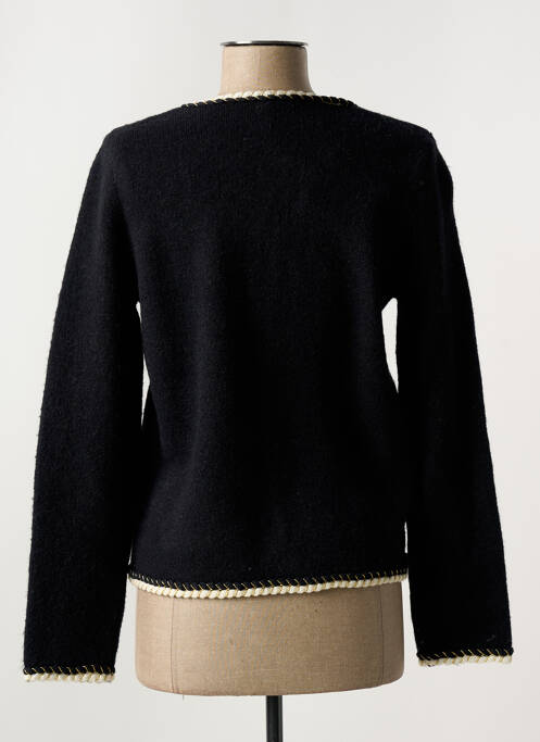 Gilet manches longues noir ADILYNN femme