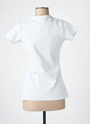 T-shirt sérigraphie floquée manches courtes gris ELLESSE femme