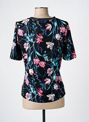 T-shirt stretch manches courtes noir GARCIA femme