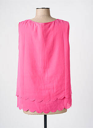 Top tissage crêpe sans manche rose BETTY BARCLAY femme