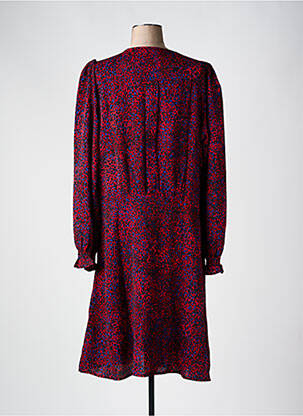 Robe mi-longue manches longues manches longues rouge MOLLY BRACKEN femme