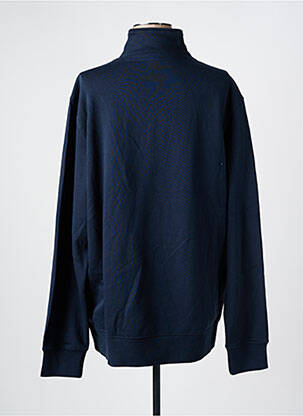 Sweat-shirt stretch manches longues bleu KARIBAN femme